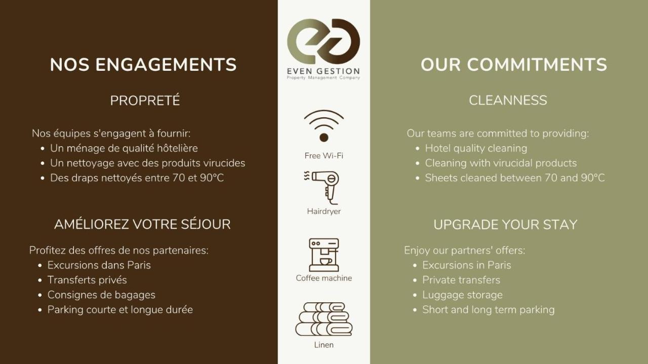4pers#malesherbes#parc Monceau Apartamento *